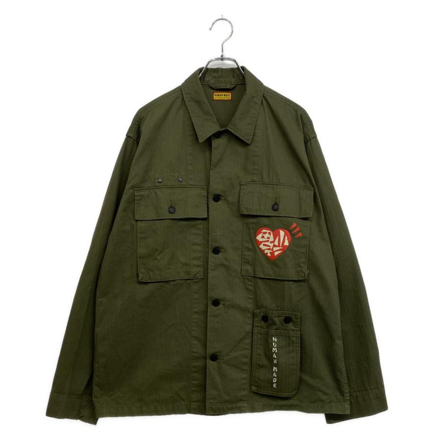 ヒューマンメード シャツジャケット MILITARY SHIRT 25SS HM29SH004 