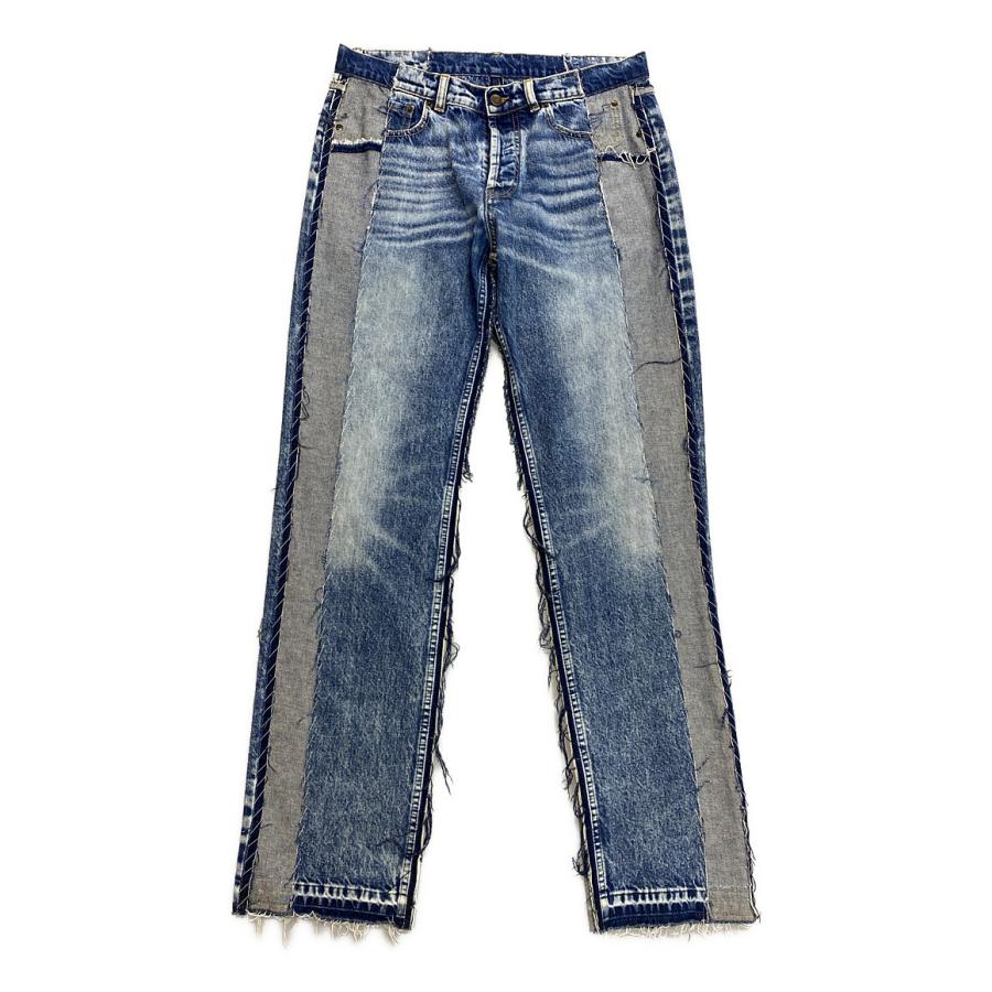 メゾンマルジェラ デニムパンツ リサイクルパッチワークデニム 21SS 
