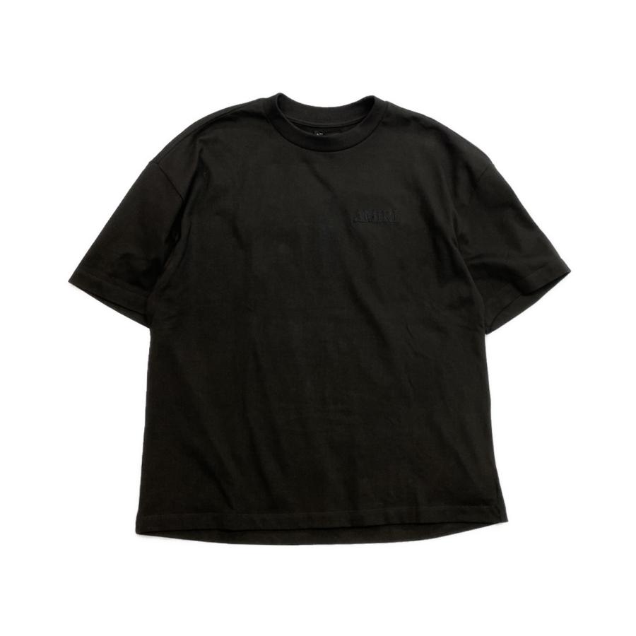 アミリ 半袖Tシャツ ロゴパッチオーバーサイズカットソー 24ss メンズ