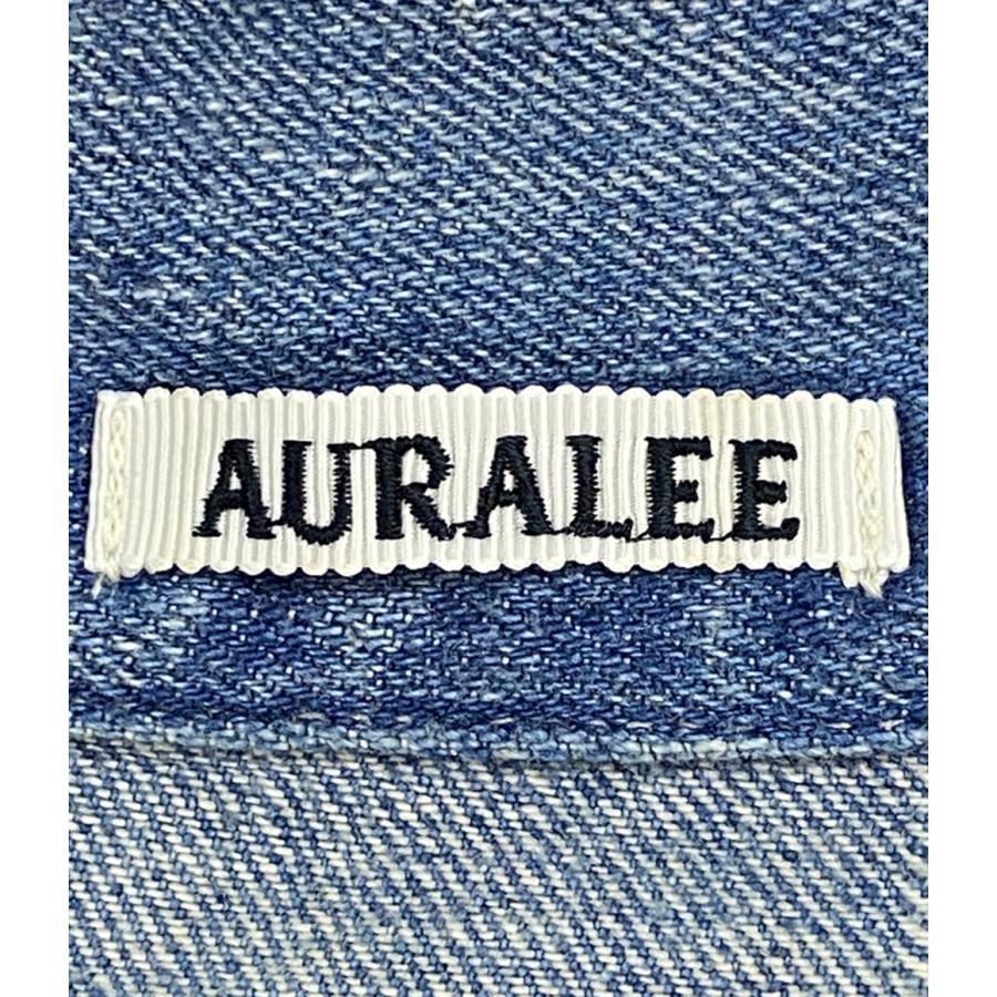 オーラリー デニムジャケット Selvedge Faded Light Denim A25SB01DE