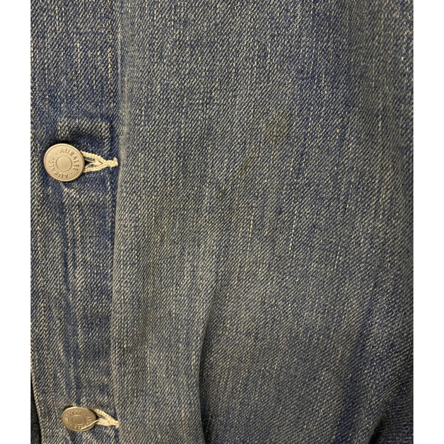 オーラリー デニムジャケット Selvedge Faded Light Denim A25SB01DE