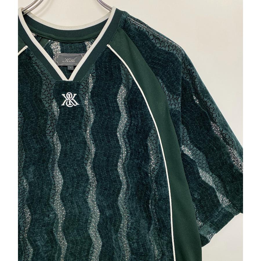 KITH キス メッシュ ジャージ 上下セット セットアップ グリーン Mサイズ KITH キス メッシュ ジャージ 上下セット セットアップ グリーン M