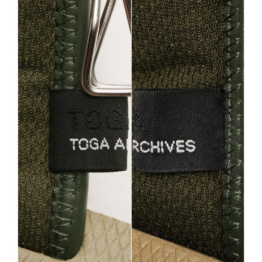TOGA（トーガ） 美品 スイコック フリンジ SLIDE サンダル カーキ