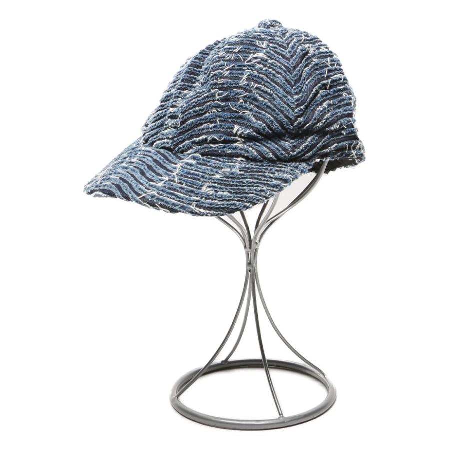 カミヤ カシラ キャップ WAVE DENIM CAP レディース KAMIYA×CA4LA 中古