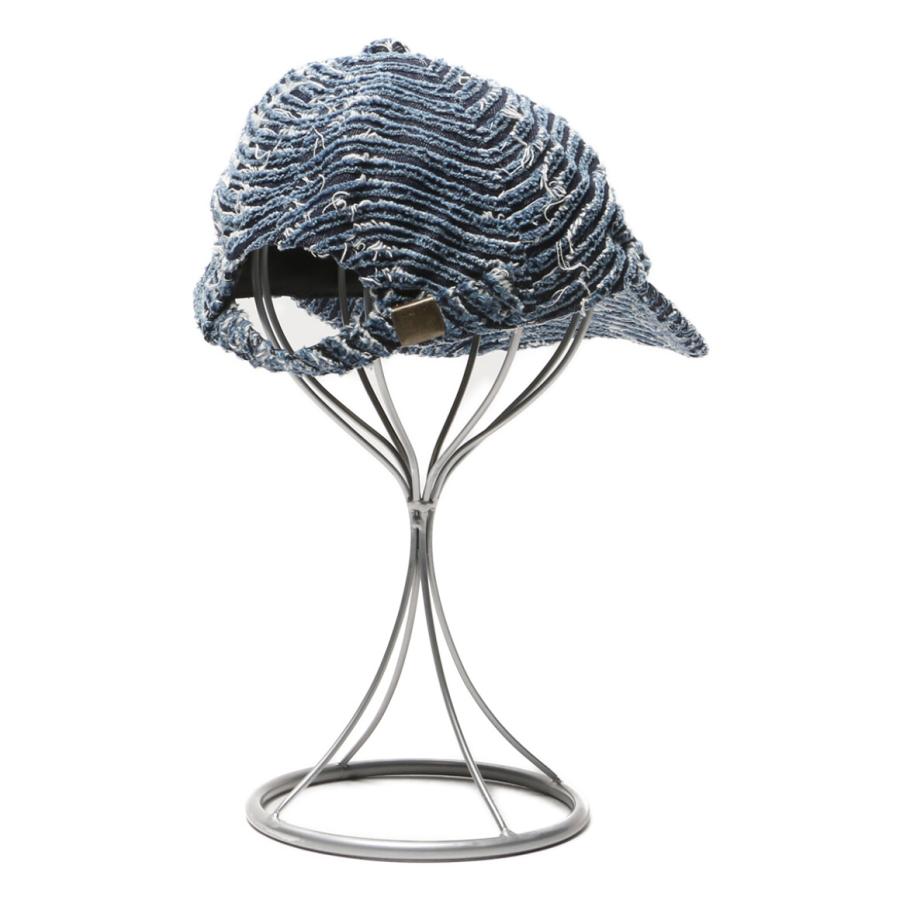 カミヤ カシラ キャップ WAVE DENIM CAP レディース KAMIYA×CA4LA 中古