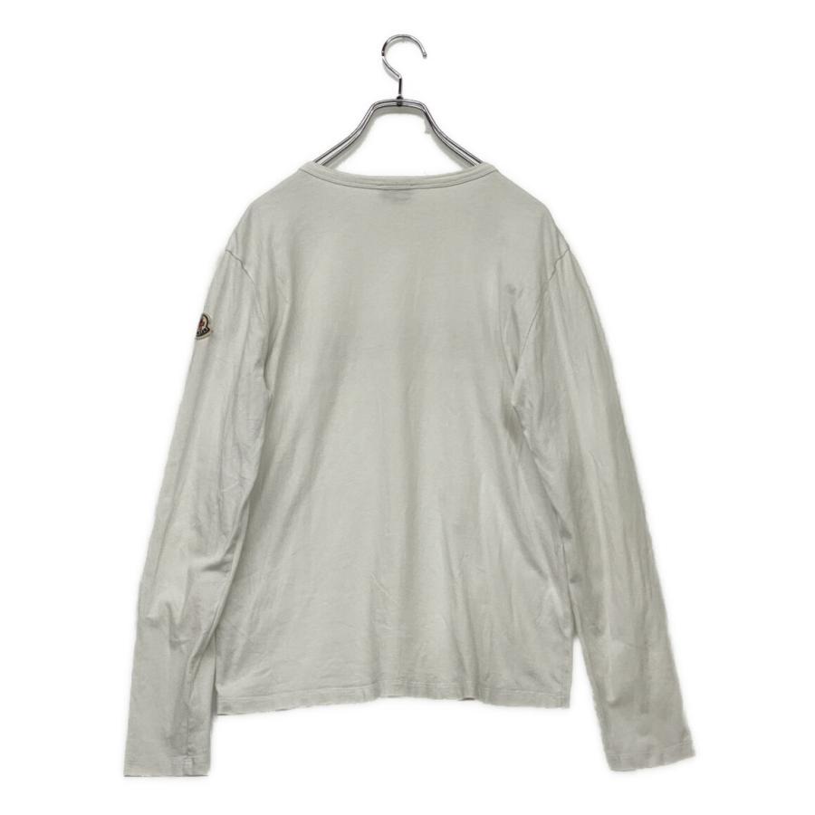 MONCLER（モンクレール） 長袖Tシャツ メッシュ切替ロゴカットソー