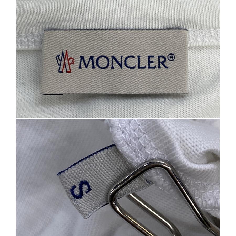 MONCLER（モンクレール） 長袖Tシャツ メッシュ切替ロゴカットソー