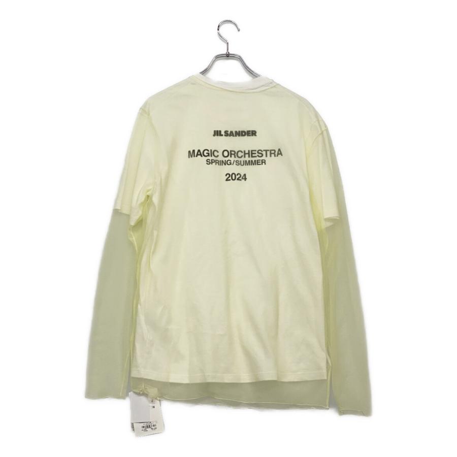 JIL SANDER（ジルサンダー） レイヤードデザインロゴカットソー メンズ