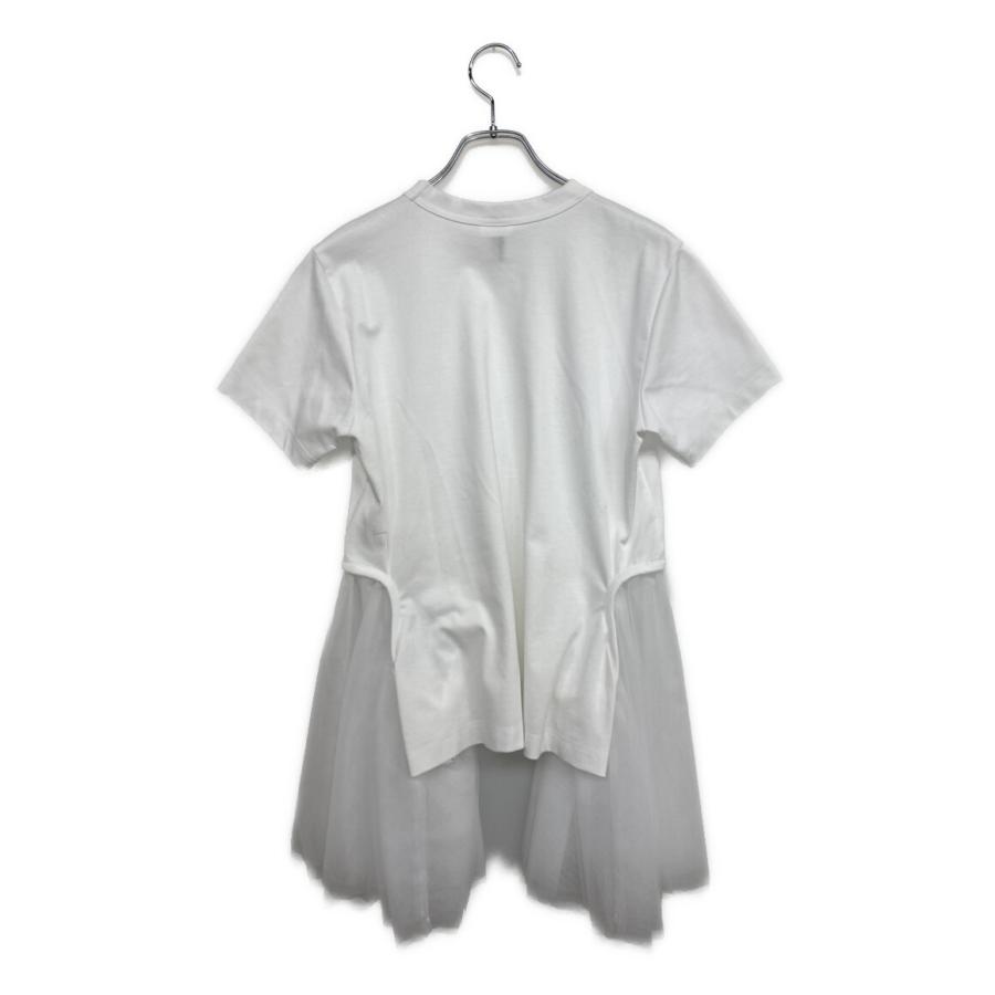 美品 ノワールケイニノミヤ 半袖Tシャツ チュールレイヤード 