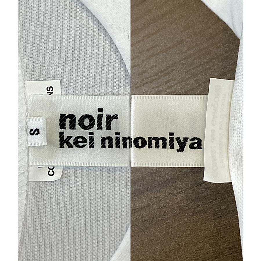 noir kei ninomiya ノワールケイニノミヤ 白 長袖tシャツ noir kei 