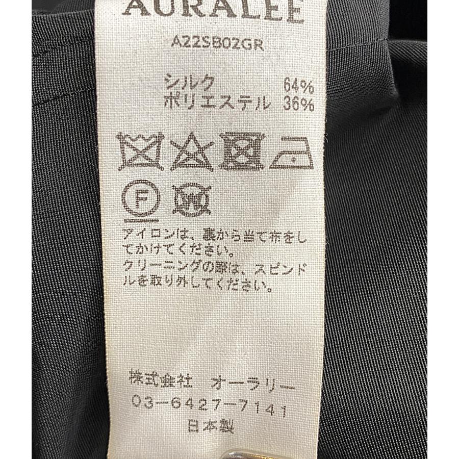 オーラリー ナイロンジャケット A22SB02GR ブラック メンズ SIZE 4