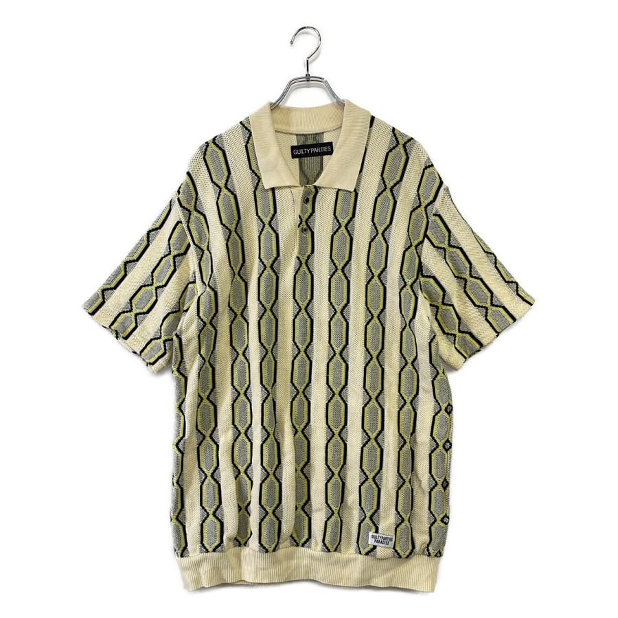 ワコマリア ポロシャツ サマーニット 24ss メンズ SIZE L WACKO ワコマリア ポロシャツ サマーニット 24ss メンズ SIZE L WACKO