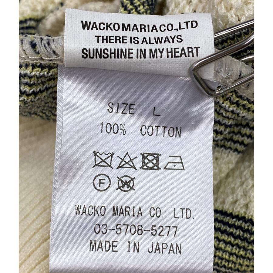 ワコマリア ポロシャツ サマーニット 24ss メンズ SIZE L WACKO