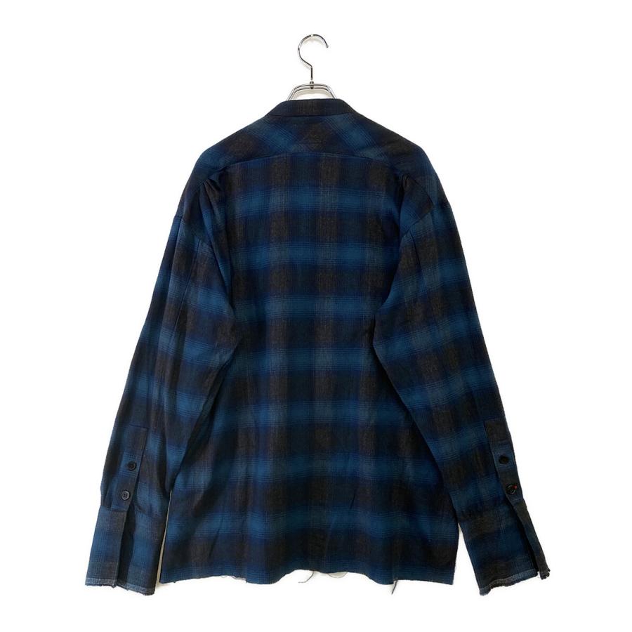 グレッグローレン 長袖シャツ チェック メンズ SIZE 3 GREG LAUREN 