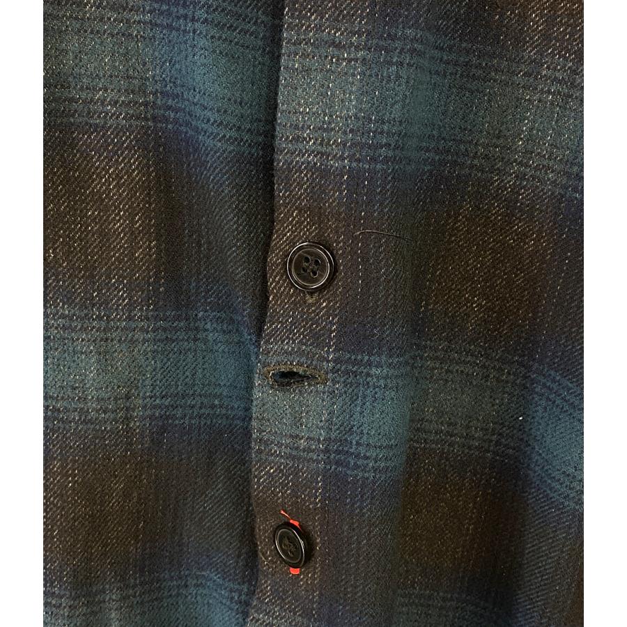 グレッグローレン 長袖シャツ チェック メンズ SIZE 3 GREG LAUREN