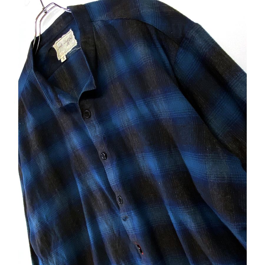 GREG LAUREN / 長袖シャツ/3/--/BLK グレッグローレン 長袖シャツ チェック メンズ SIZE 3 GREG LAUREN