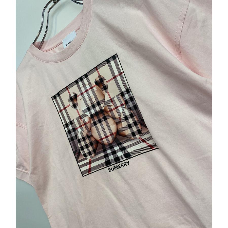 美品 バーバリー 半袖Tシャツ ピンク キッズ SIZE 14Y 164cm BURBERRY 