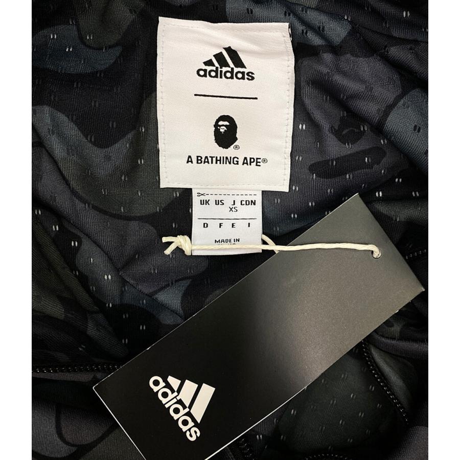 アベイシングエイプ アディダス ジャージ フーディ SHARK HOODIE