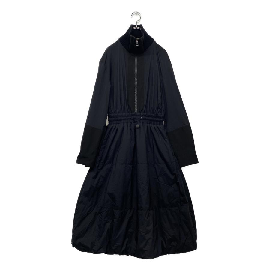 モンクレール ABITO ワンピース 12anni152cm ブラック モンクレール ABITO 19年 コットン×ポリウレタン ワンピース