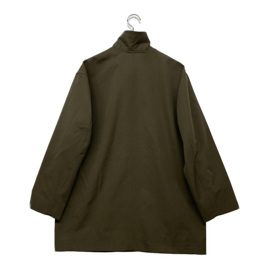 美品 マーガレットハウエル コート 579-3210002 カーキ メンズ