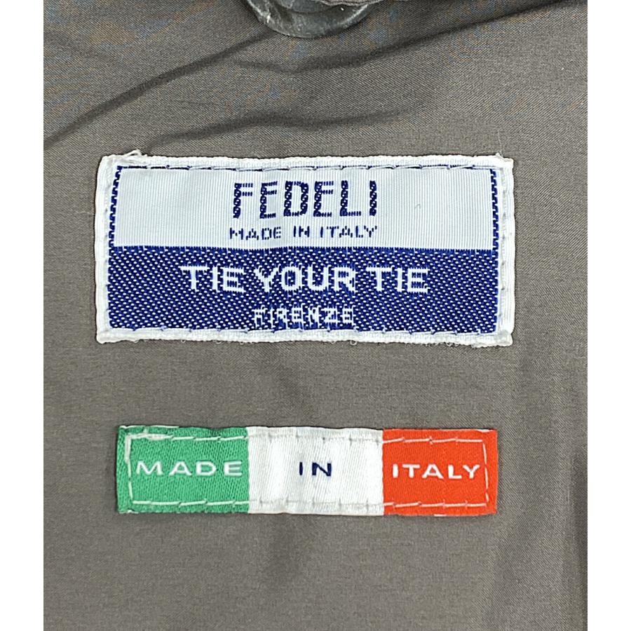 美品 フェデリ 中綿ベスト TIE YOUR TIE別注 カシミヤ100 メンズ SIZE 