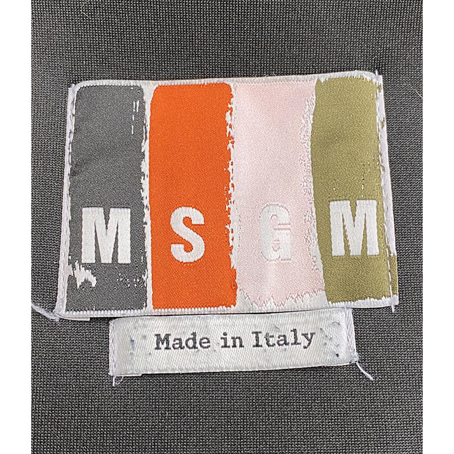 エムエスジーエム ダッフルコート グリーン チェック レディース SIZE