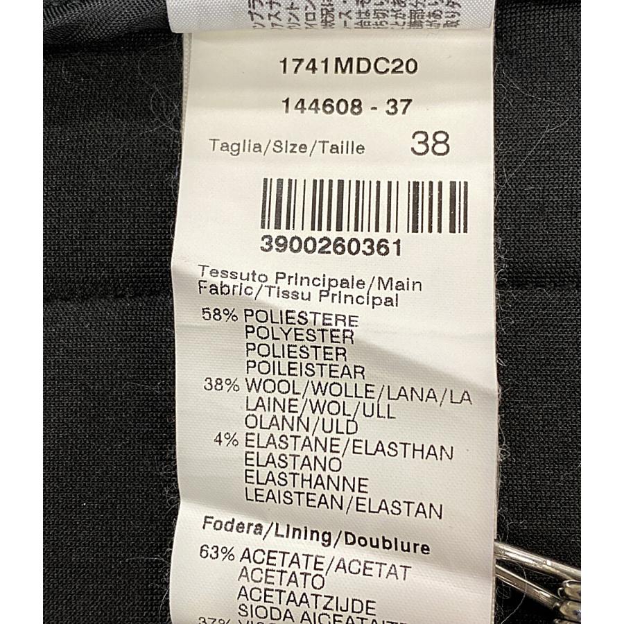 エムエスジーエム ダッフルコート グリーン チェック レディース SIZE