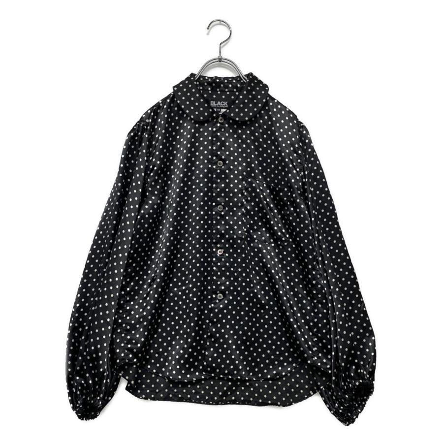 コムデギャルソン ブラウス サテン ドッド 1K-B019 レディース SIZE XS 