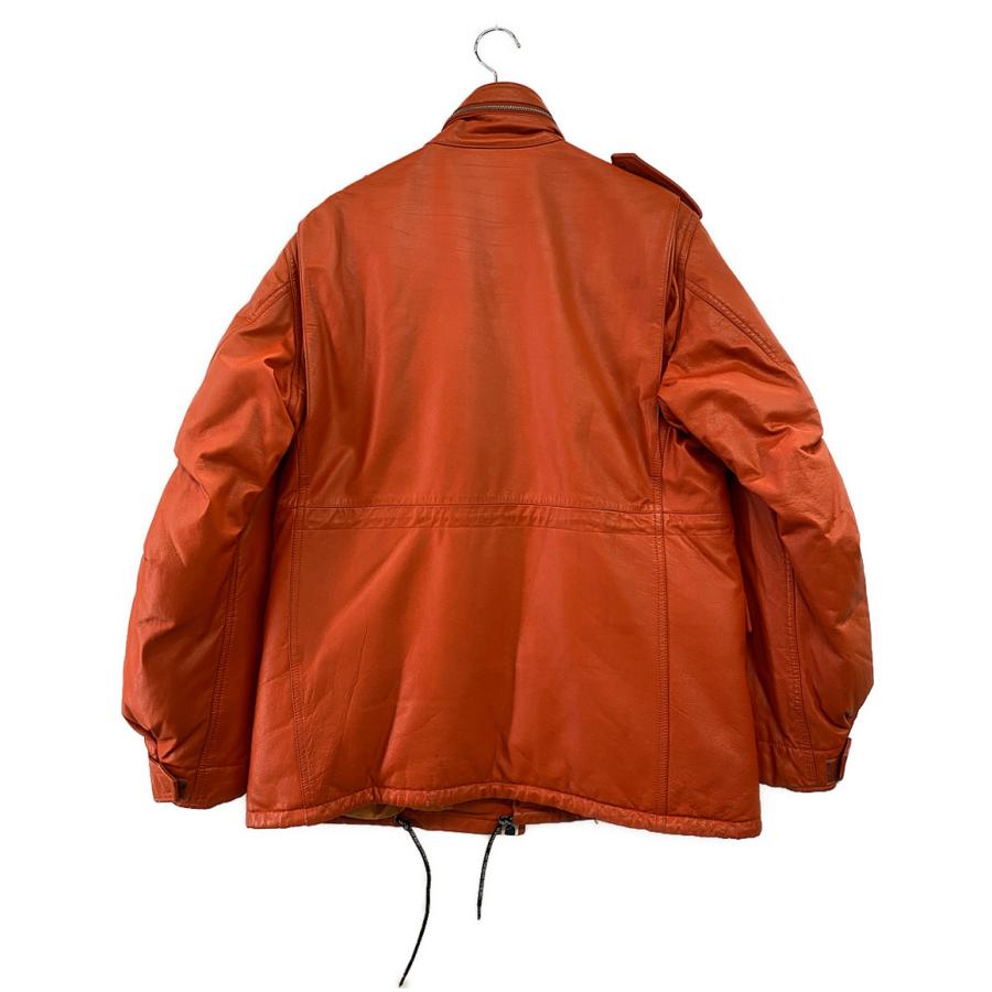 アベイシングエイプ ダウンジャケット レザーダウン M-65 メンズ SIZE