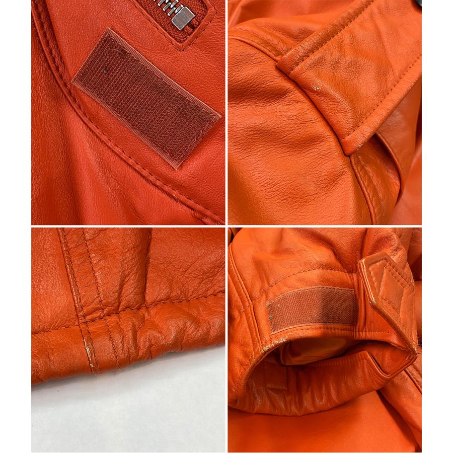 アベイシングエイプ ダウンジャケット レザーダウン M-65 メンズ