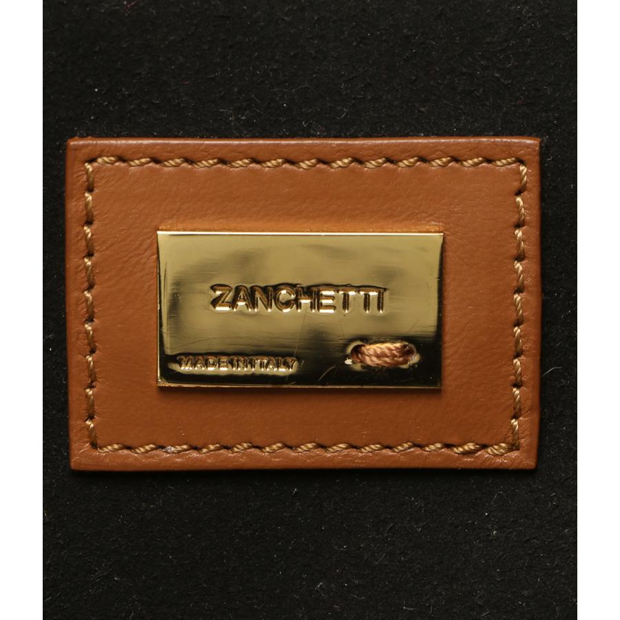 ザンケッティ ショルダーバッグ アムレット パフィー ブラウン 