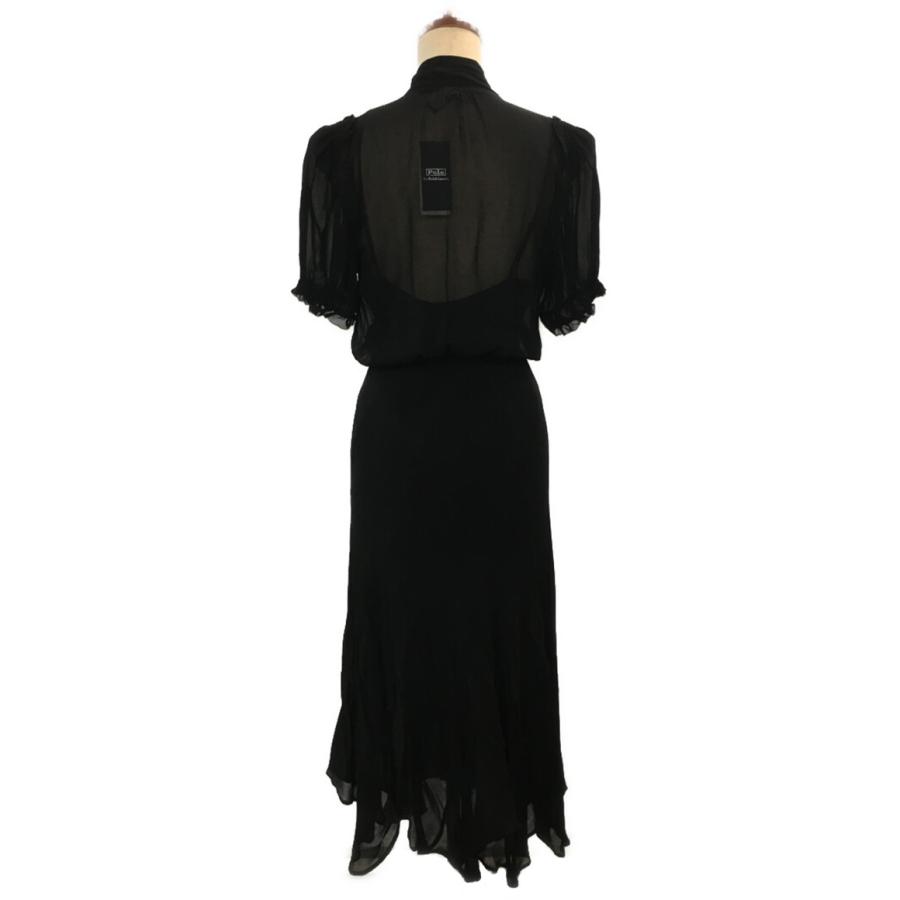【新品】LAUREN RALPH LAUREN ジョーゼットドレス　0 フローラル ベルテッド ジョーゼット シャツドレス | ラルフ