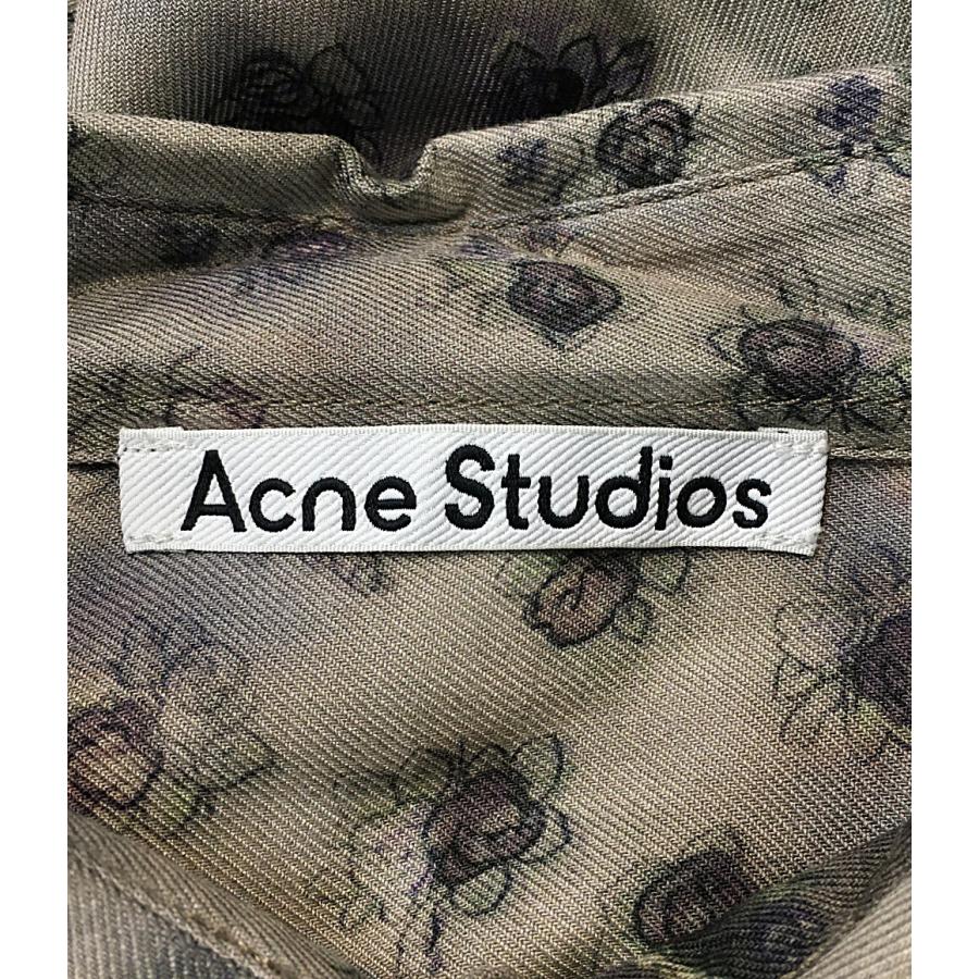 アクネストゥディオズ 半袖シャツ FN-MN-SHIR000666 フラワープリント