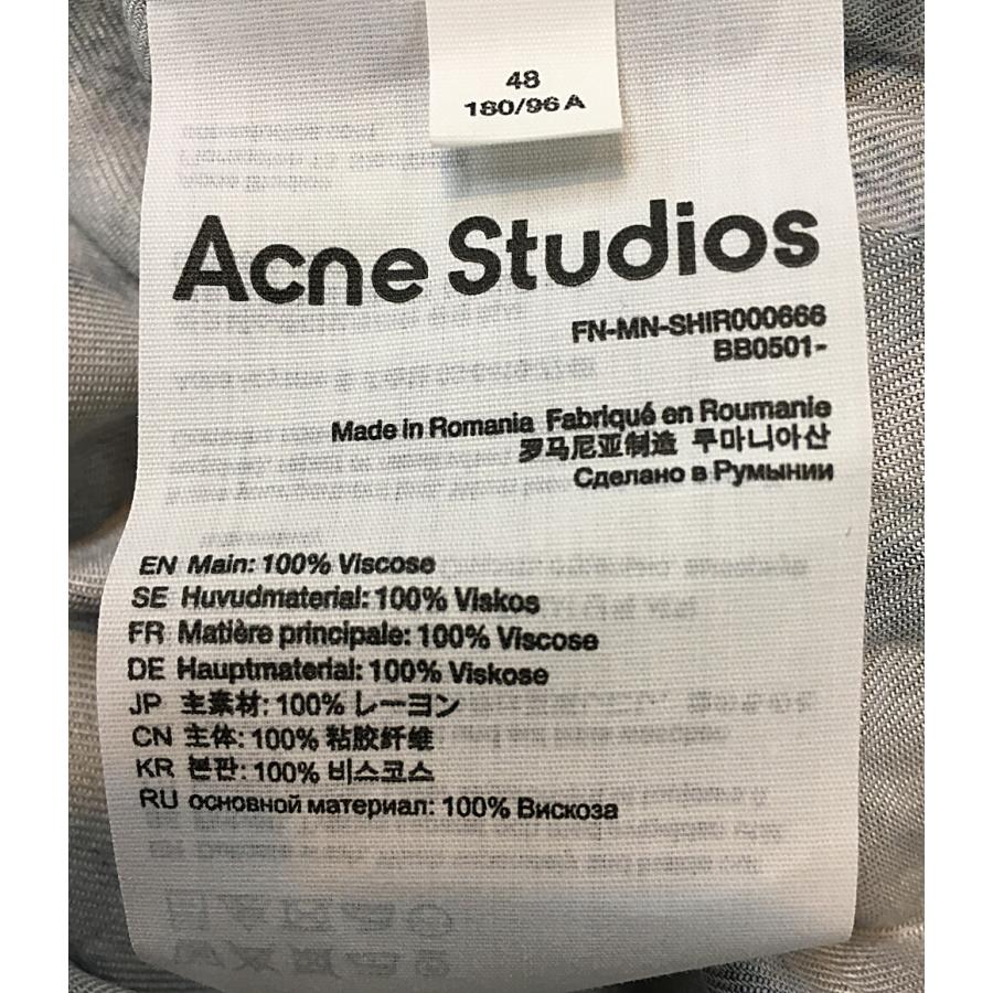 アクネストゥディオズ 半袖シャツ FN-MN-SHIR000666 フラワープリント