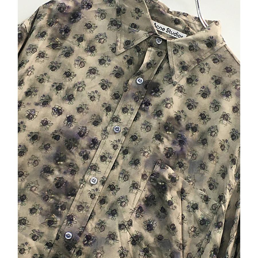 アクネストゥディオズ 半袖シャツ FN-MN-SHIR000666 フラワープリント