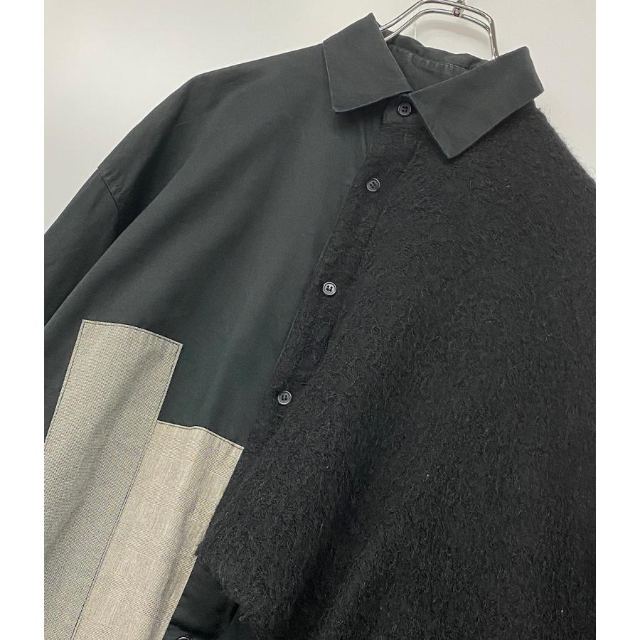 ビー ヨウジ ヤマモト パッチワークロングシャツ メンズ SIZE 2 B 