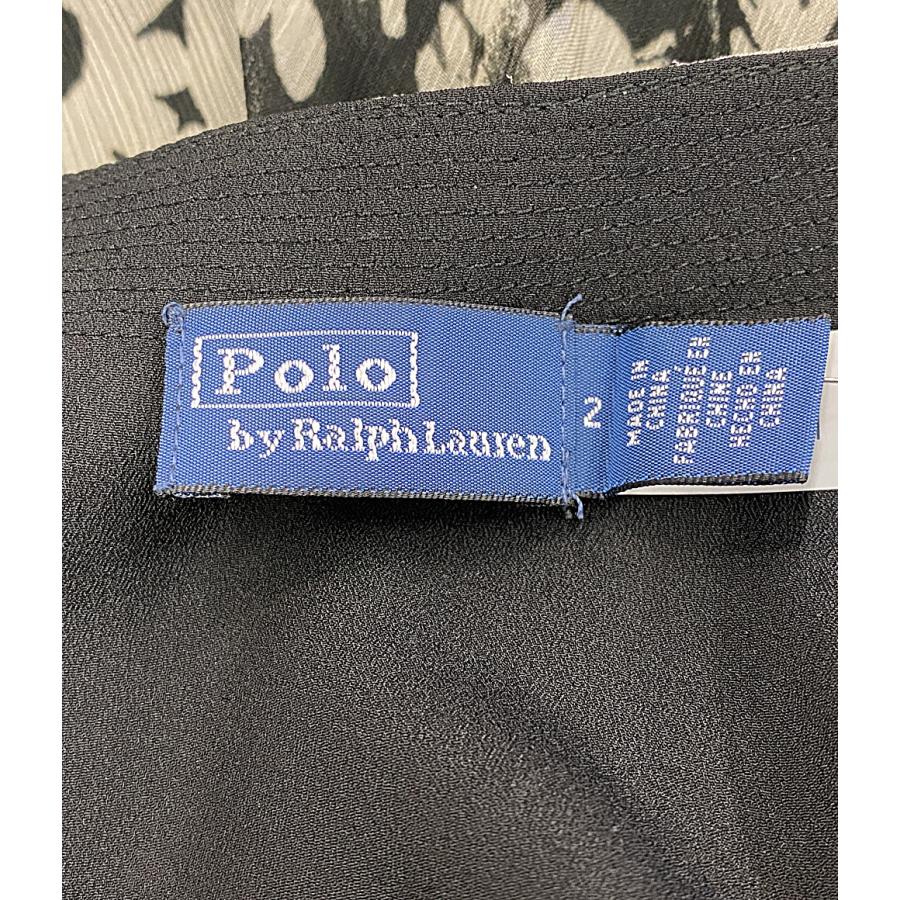 【POLO RALPH LAUREN】シワ加工 フローラル ラップドレス POLO RALPH LAUREN（ポロ ラルフ ローレン）の「クリンクルド