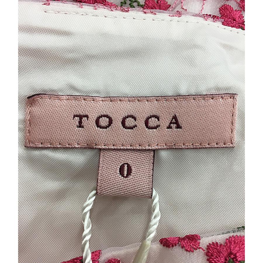 【極美品】TOCCA ワンピース　POETICUS ポエティクス　ノースリーブ 美品 トッカ ノースリーブワンピース OPTOCS0070 レディース