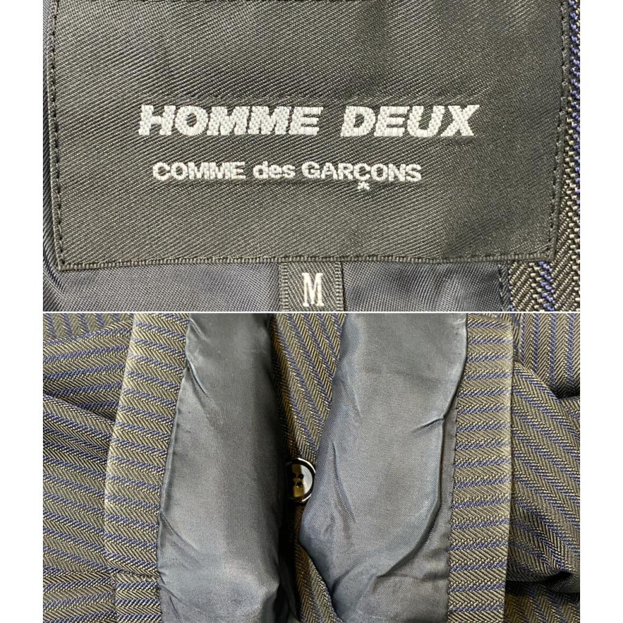 コムデギャルソンオムドゥ ストライプドローコード AD2024 DN