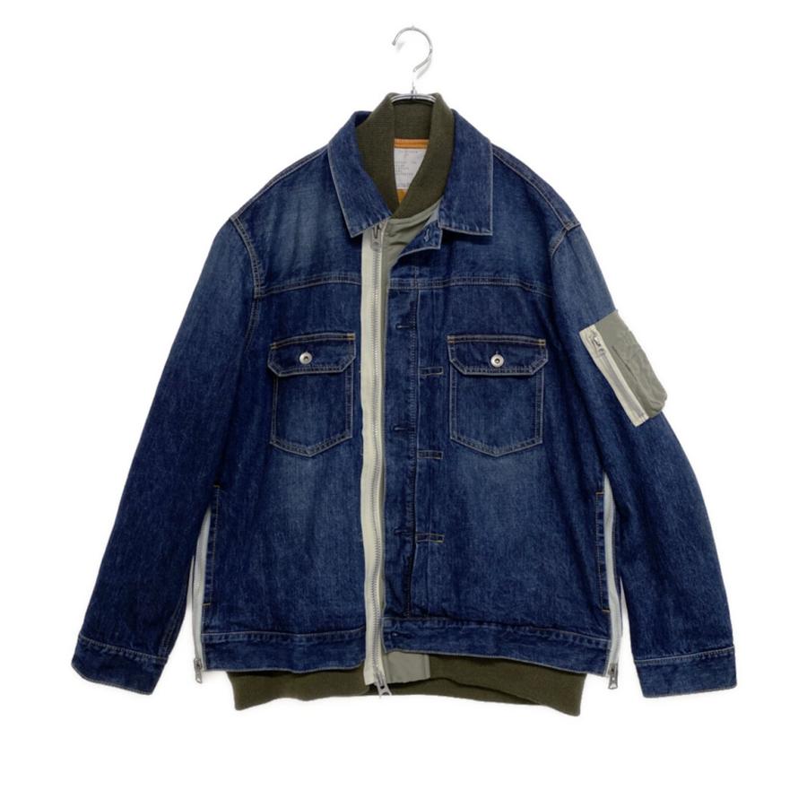最終価格　sacai サカイ　デニムジャケット　24-03352M サカイ ブルゾン 24ssDenim Blouson 24-03352M メンズ SIZE 3 sacai
