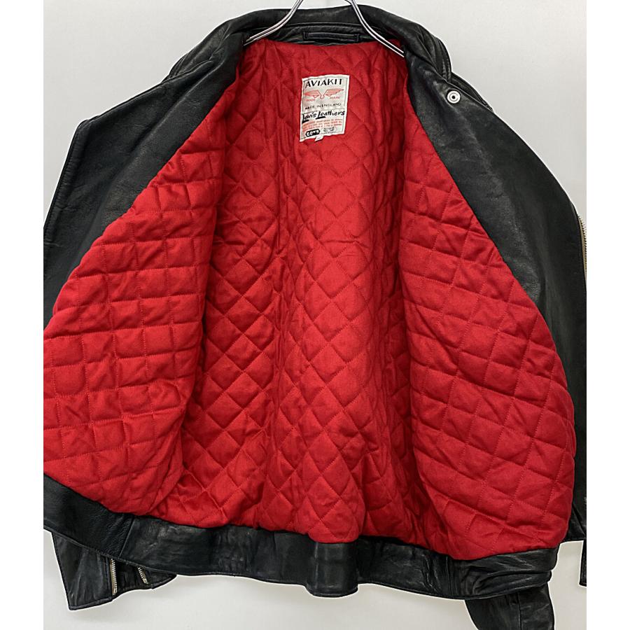 ルイスレザー ライダースジャケット サイクロン メンズ SIZE 46