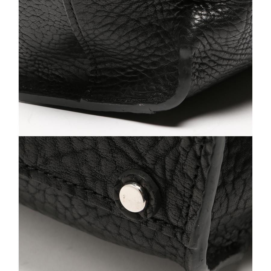 ガンゾ トートバッグ BLK レザー メンズ GANZO 中古 : Rehello by