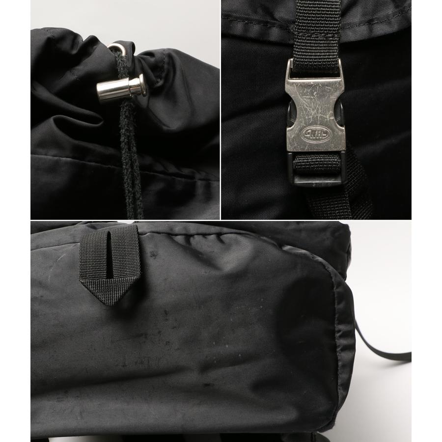 NEIGHBORHOOD × PORTER ブラックナイロンリュック ネイバーフッド ポーター ナイロンバックパック メンズ