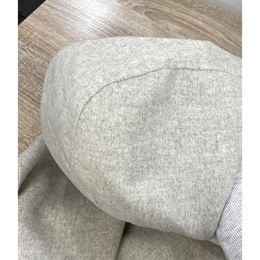 エブール リュクスメルトン フーデットロングコート 3610200133