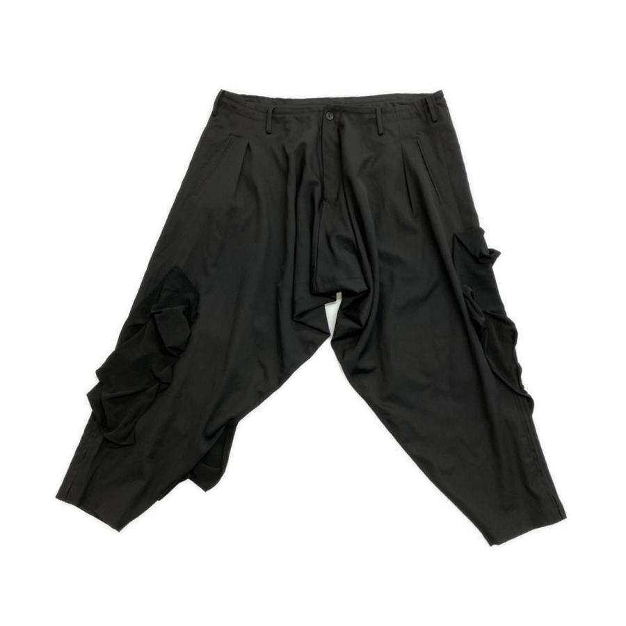 ヨウジヤマモトプールオム 毛100％パンツ サイズ2 ヨウジヤマモト プールオムYohji Yamamoto POUR HOMME ウール