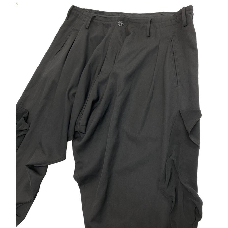 レア　希少サンプル品 ヨウジヤマモトプールオム　ワイドパンツ ヨウジヤマモト プールオムYohji Yamamoto POUR HOMME ウール