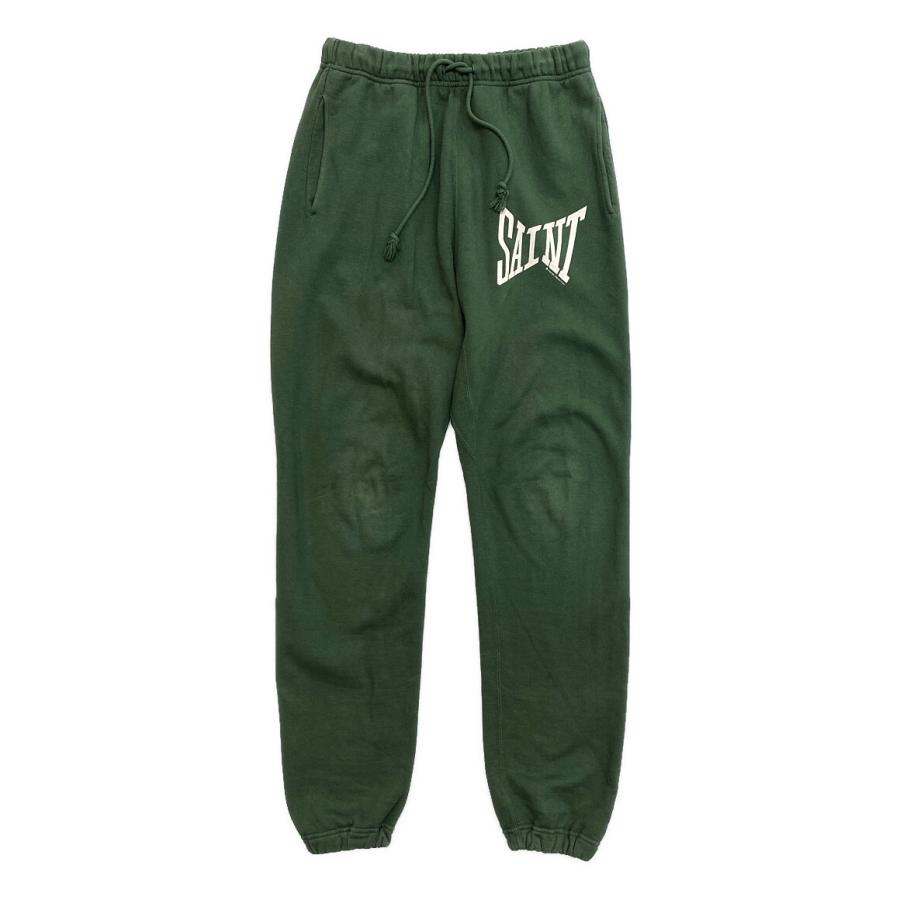 セントマイケル スウェットパンツ グリーン 24AW SM-YS1-0000-048