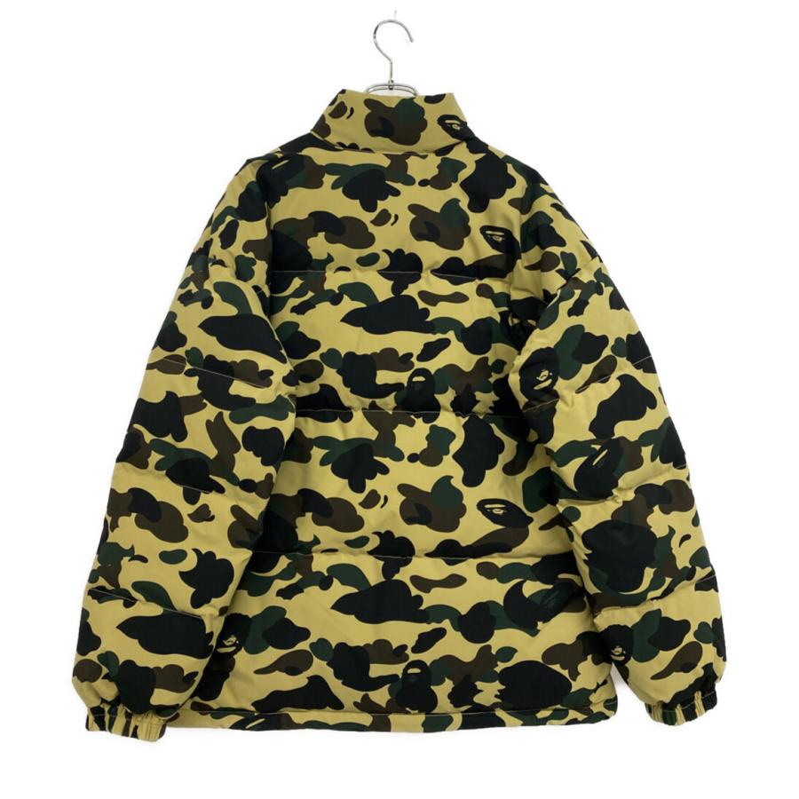 アベイシングエイプ リバーシブルダウンジャケット カモフラージュ
