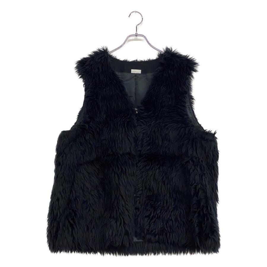 コムデギャルソン オムドゥ フェイクファー ベスト アクリルシャギー