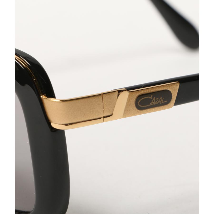 CAZAL カザール アシンメトリーサングラス 61▫︎21 125 ブラック ゴールド UVカット MOD858 美品 中古 4c070934 CAZAL - CAZAL カザール アシンメトリーサングラス 61▫︎21 125